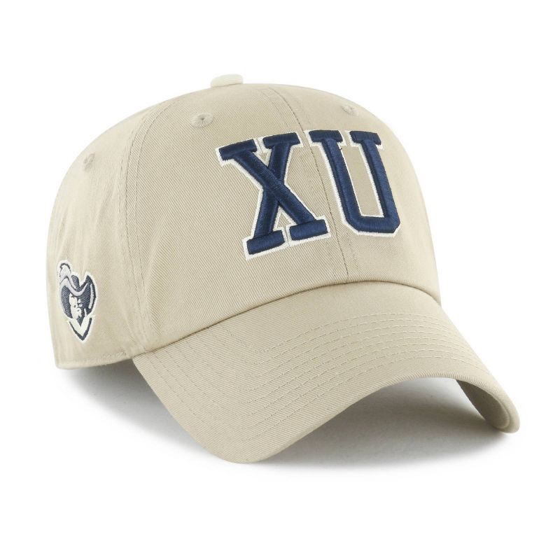 slide 2 of 3, NCAA Xavier Musketeers Khaki Clique Hat, 1 ct