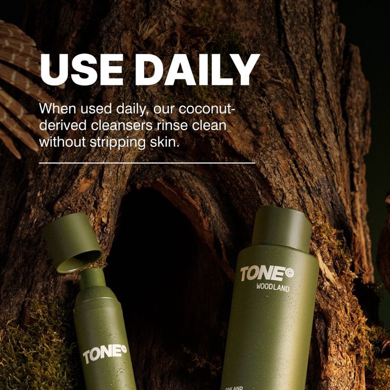 slide 7 of 7, TONE by AMP Hydrating Body Wash with Long-Lasting Fragrance - Woodland - 500ml, 500 ml