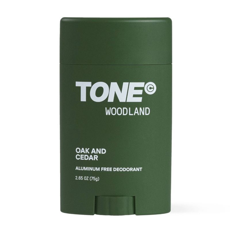 slide 2 of 6, TONE by AMP Aluminum-Free Deodorant - Woodland - 75g, 75 gram