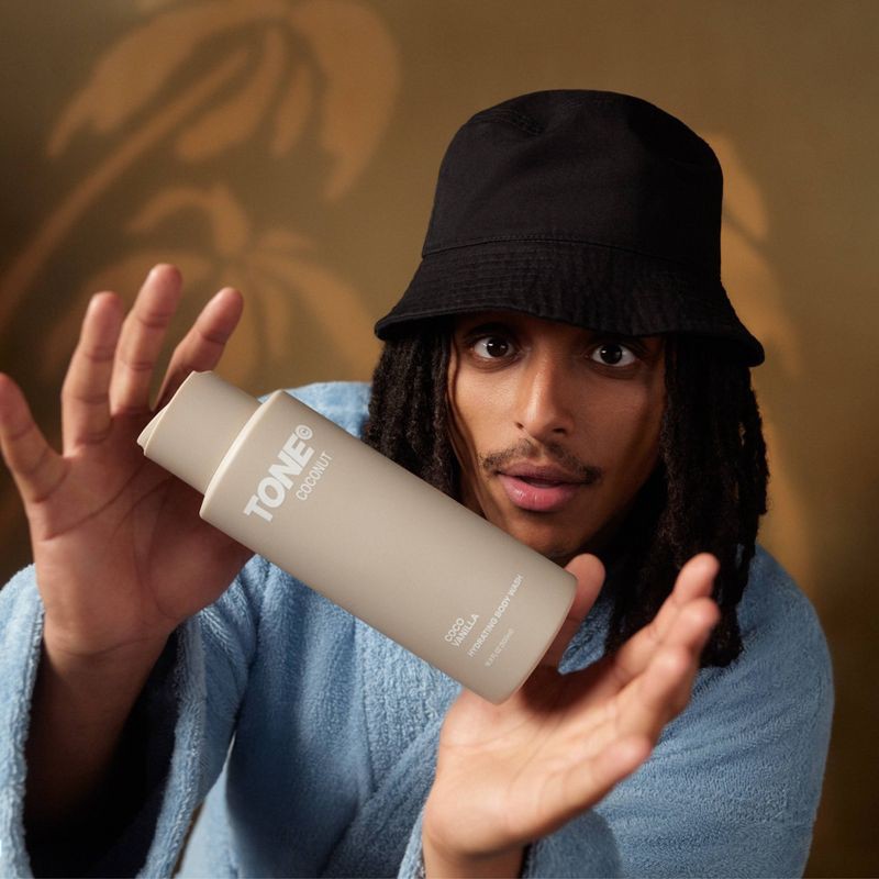 slide 4 of 8, TONE by AMP Hydrating Body Wash with Long-Lasting Fragrance - Coconut - 500ml, 500 ml