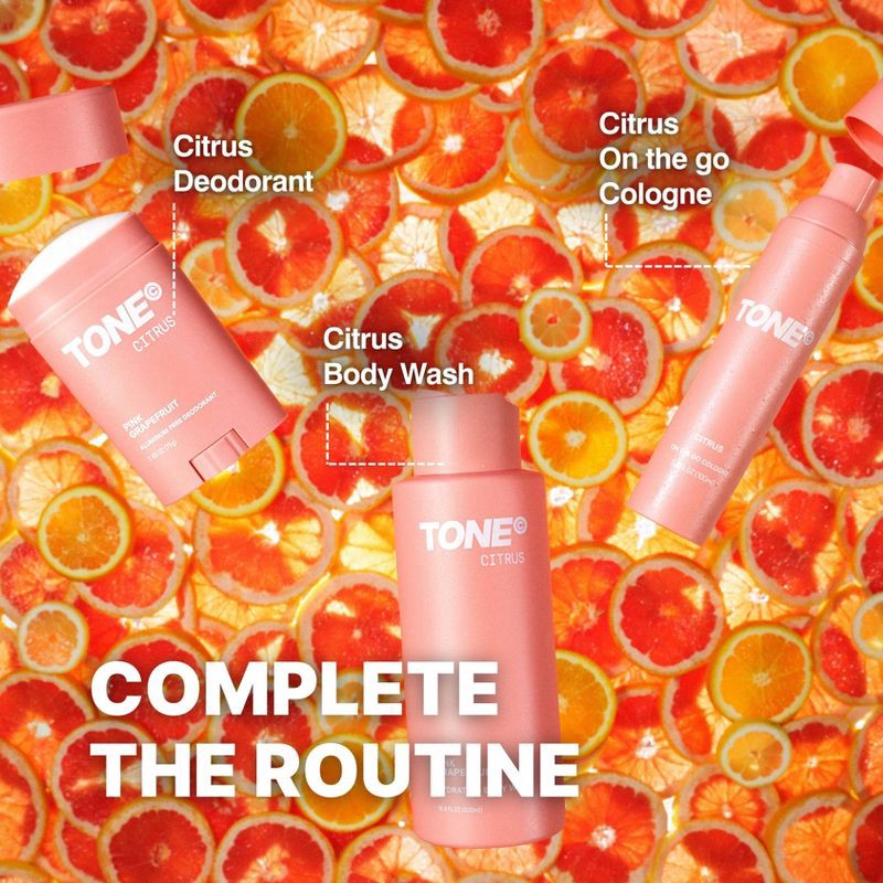 slide 6 of 8, TONE by AMP Hydrating Body Wash - Citrus - 500ml, 500 ml