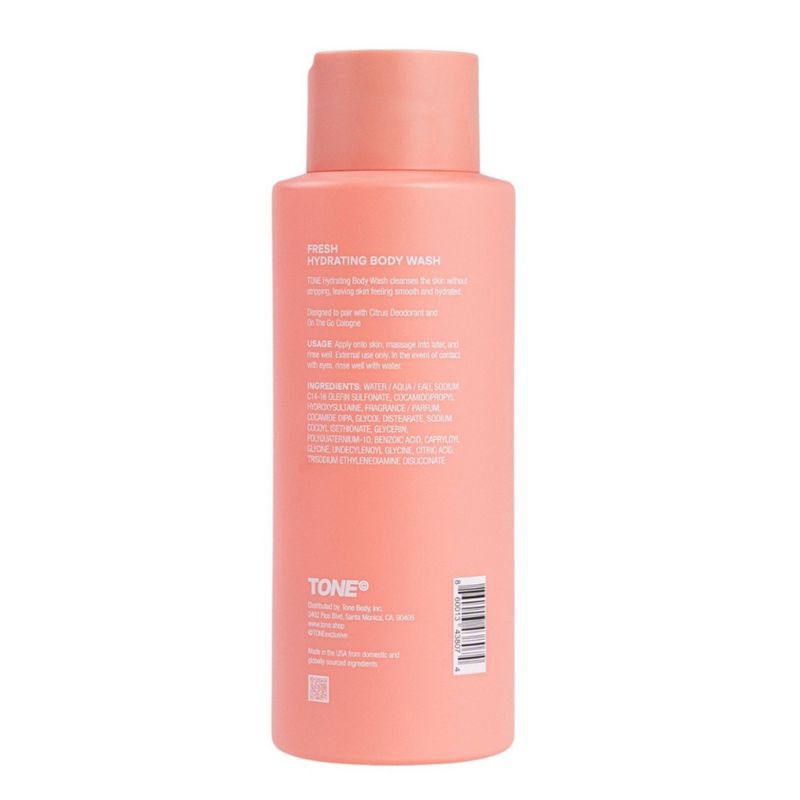 slide 8 of 8, TONE by AMP Hydrating Body Wash - Citrus - 500ml, 500 ml