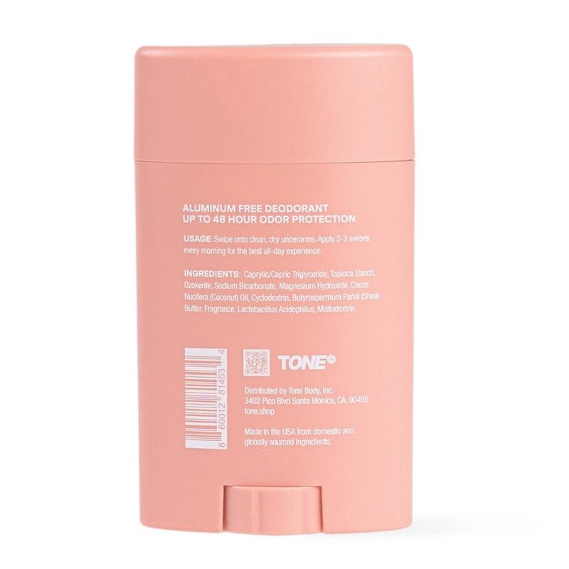slide 7 of 7, TONE by AMP Aluminum-Free Deodorant - Citrus - 75g, 75 gram