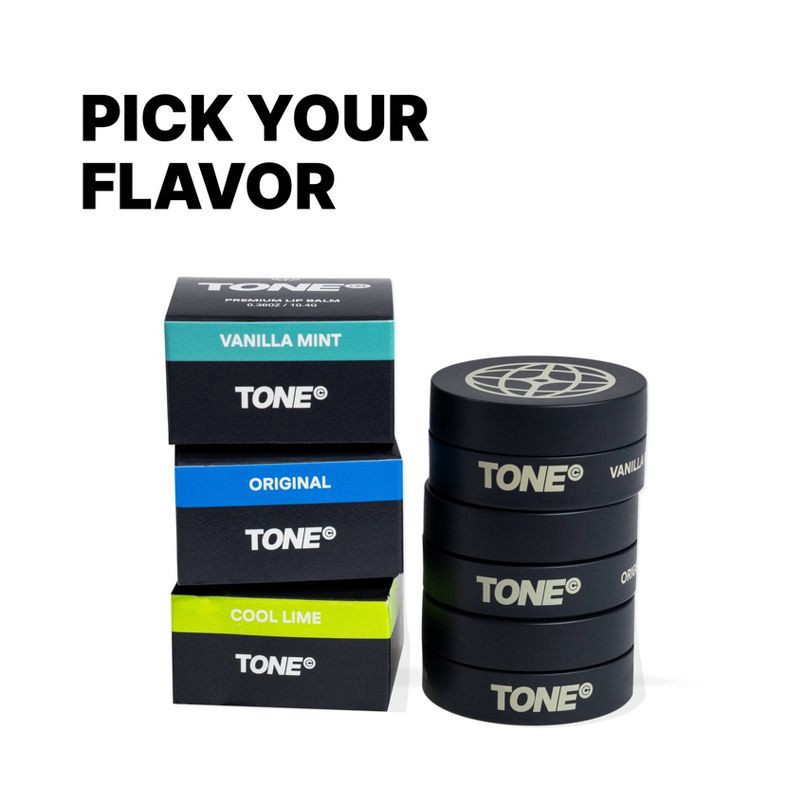 slide 5 of 5, TONE by AMP Premium Lip Balm - Cool Lime - 10g, 10 gram