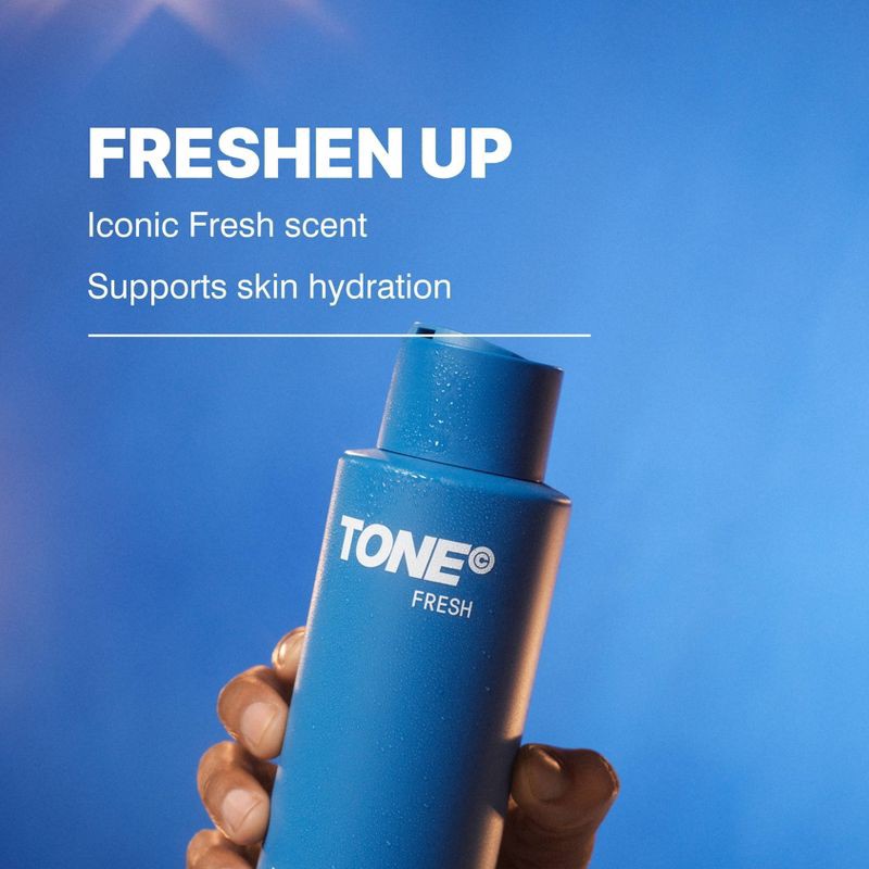 slide 5 of 8, TONE by AMP Hydrating Body Wash with Long-Lasting Fragrance - Fresh - 500ml, 500 ml