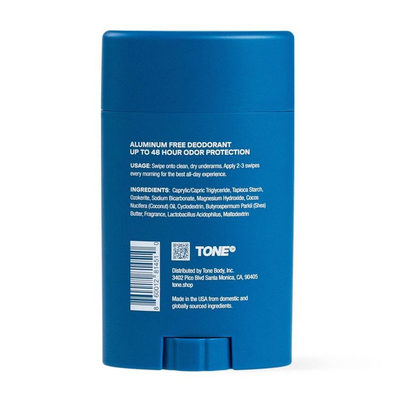 slide 7 of 7, TONE by AMP Aluminum-Free Deodorant - Fresh - 75g, 75 gram