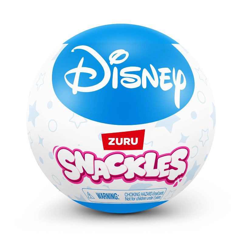 slide 3 of 8, Snackles Disney 5" Capsule Stuffed Animal: Characters Include Bear, Elephant, Mouse, Monster, Alien, 1 ct