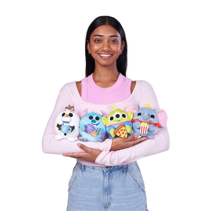 slide 7 of 8, Snackles Disney 5" Capsule Stuffed Animal: Characters Include Bear, Elephant, Mouse, Monster, Alien, 1 ct