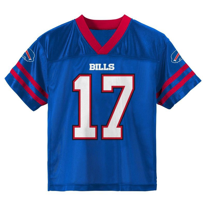 slide 2 of 3, NFL Buffalo Bills Josh Allen Toddler Boys' Short Sleeve Jersey - 2T, 1 ct