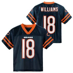 NFL Chicago Bears Caleb Williams Toddler Boys' Short Sleeve Jersey - 3T