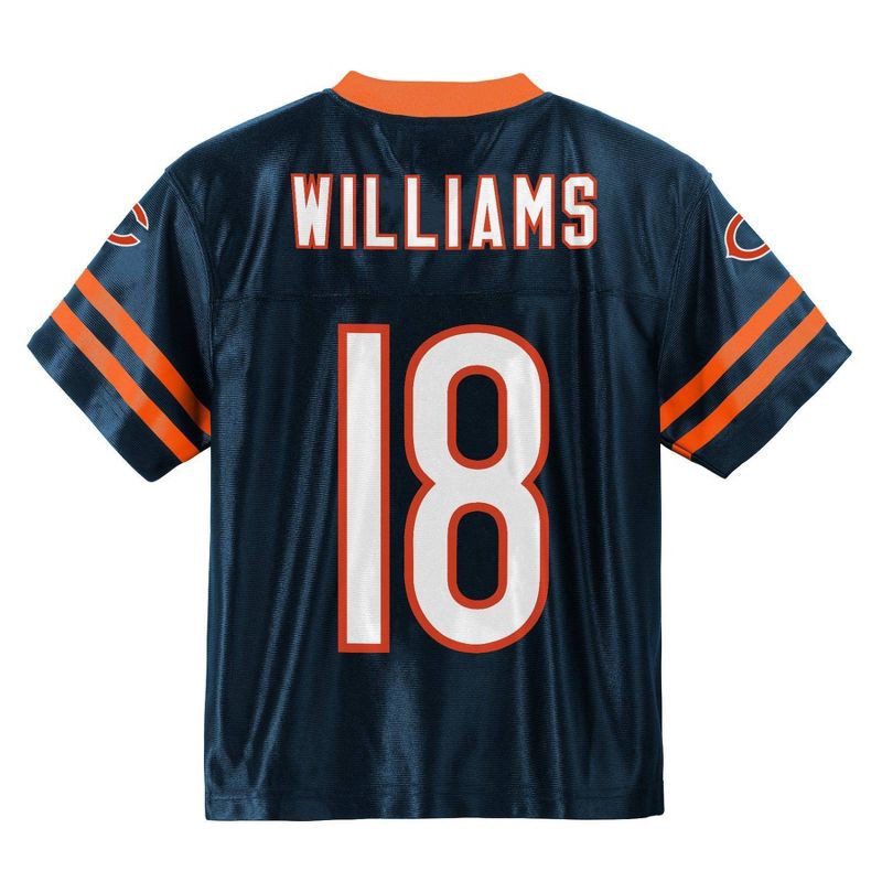 slide 3 of 3, NFL Chicago Bears Caleb Williams Toddler Boys' Short Sleeve Jersey - 4T, 1 ct