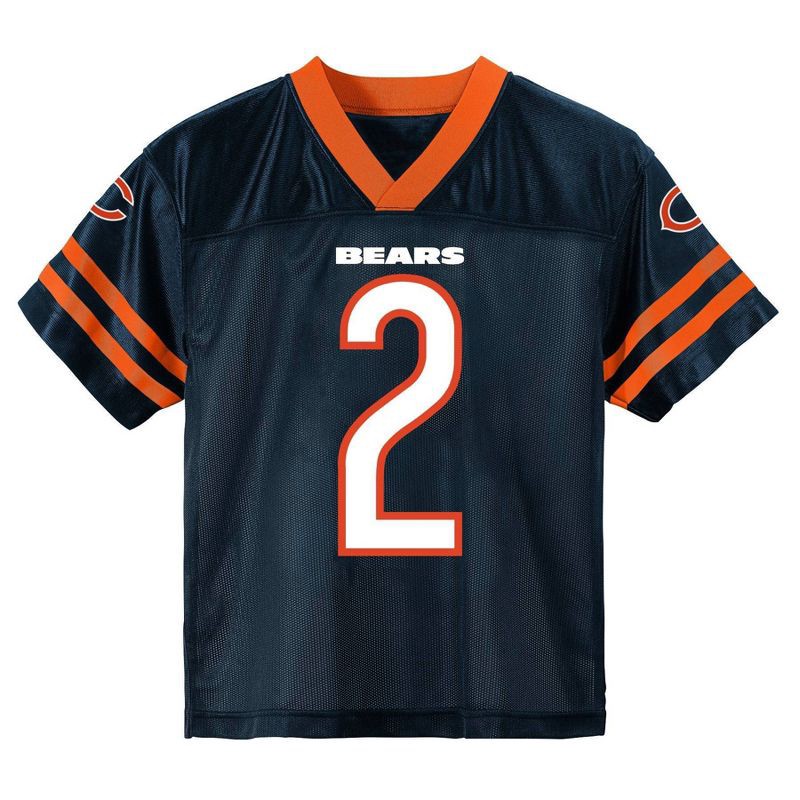 slide 2 of 3, NFL Chicago Bears DJ Moore Toddler Boys' Short Sleeve Jersey - 4T, 1 ct