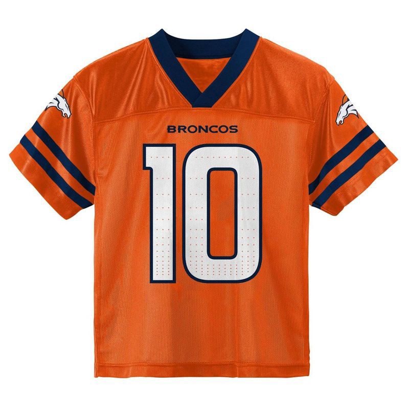 slide 2 of 3, NFL Denver Broncos Bo Nix Toddler Boys' Short Sleeve Jersey - 4T, 1 ct