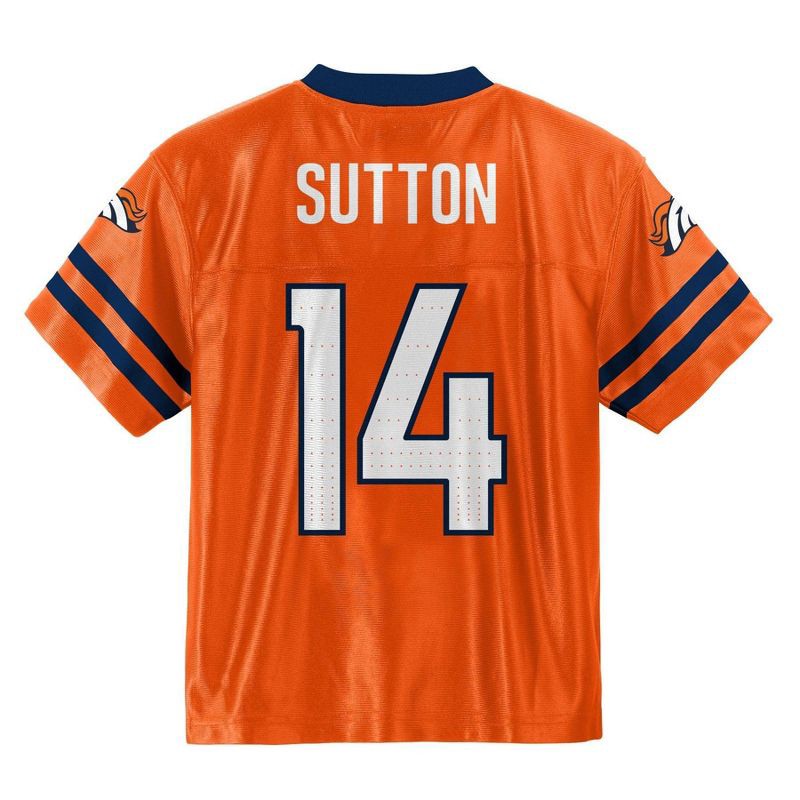 slide 3 of 3, NFL Denver Broncos Courtland Sutton Toddler Boys' Short Sleeve Jersey - 4T, 1 ct