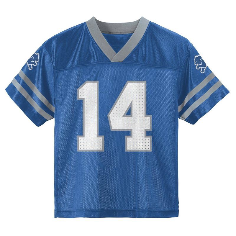 slide 2 of 3, NFL Detroit Lions Amon-Ra St. Brown Toddler Boys' Short Sleeve Jersey - 4T, 1 ct