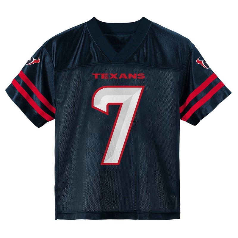slide 2 of 3, NFL Houston Texans C. J. Stroud Toddler Boys' Short Sleeve Jersey - 3T, 1 ct