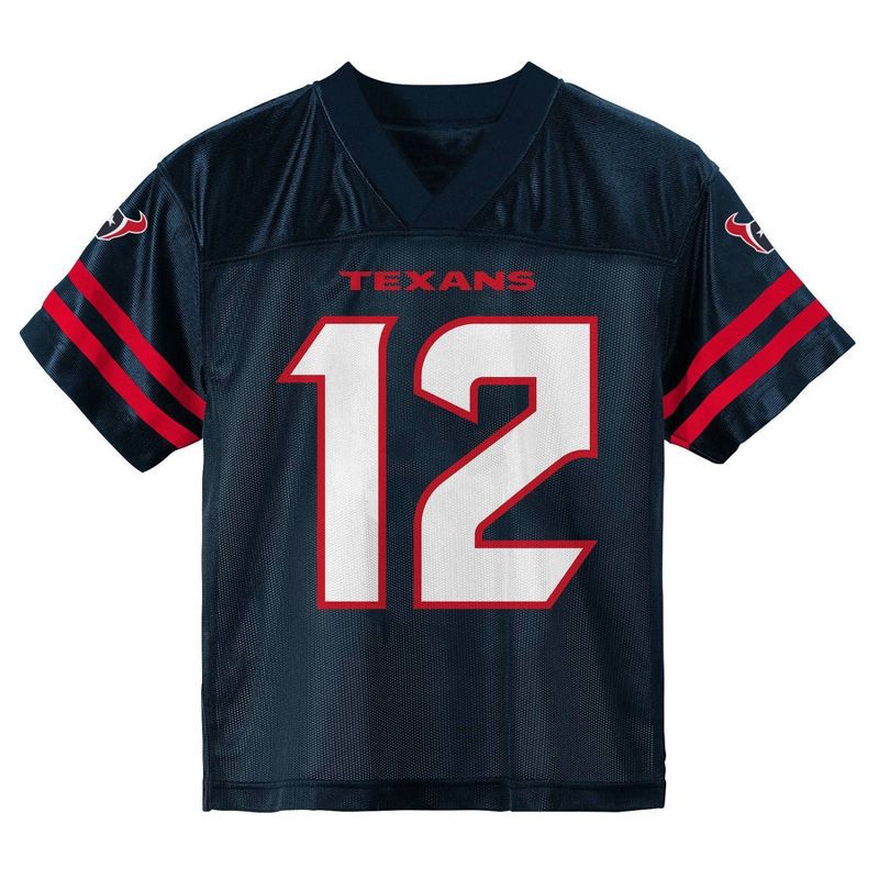 slide 2 of 3, NFL Houston Texans Nico Collins Toddler Boys' Short Sleeve Jersey - 3T, 1 ct