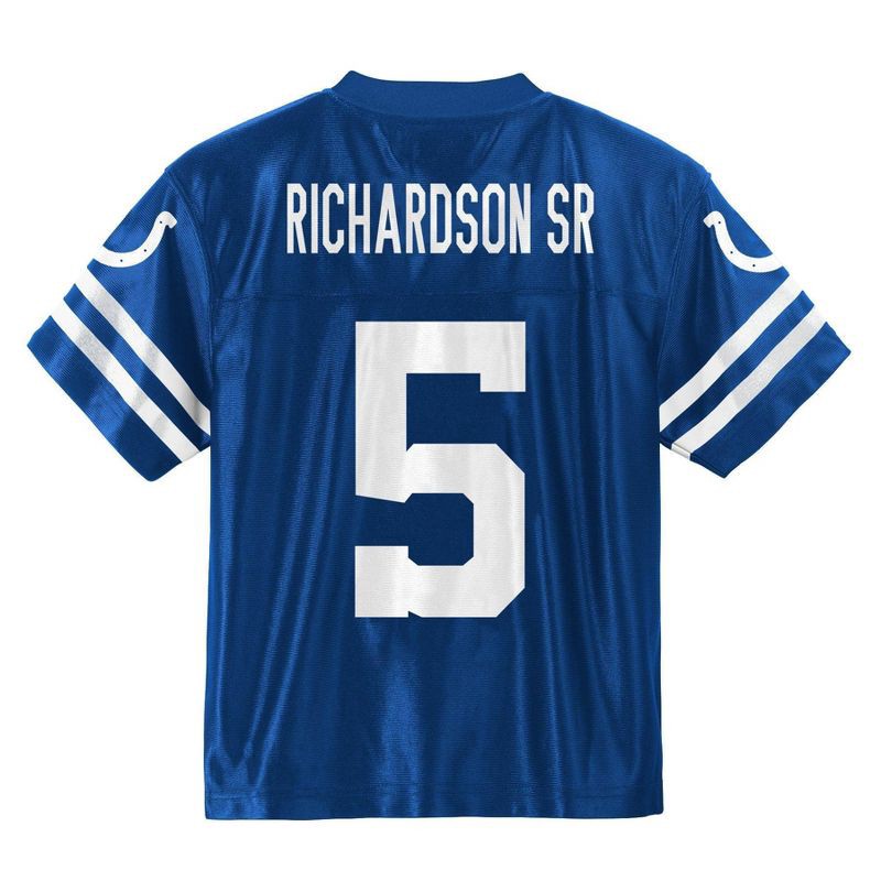 slide 3 of 3, NFL Indianapolis Colts Anthony Richardson Toddler Boys' Short Sleeve Jersey - 3T, 1 ct