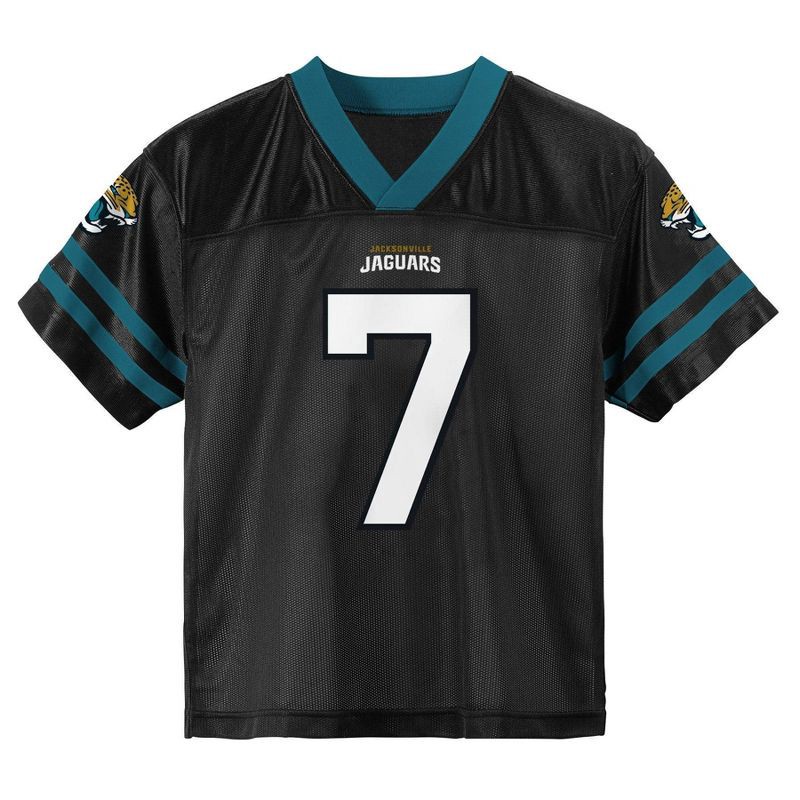 slide 2 of 3, NFL Jacksonville Jaguars Toddler Boys' Short Sleeve Jersey - 2T, 1 ct