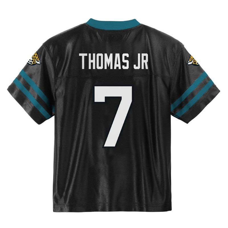 slide 3 of 3, NFL Jacksonville Jaguars Toddler Boys' Short Sleeve Jersey - 3T, 1 ct