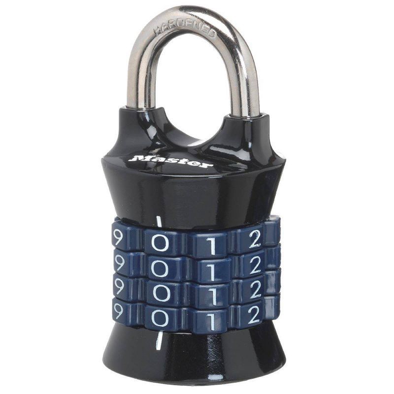 slide 1 of 6, Master Lock Combination Lock 1.5'' W 1535D, 1 ct