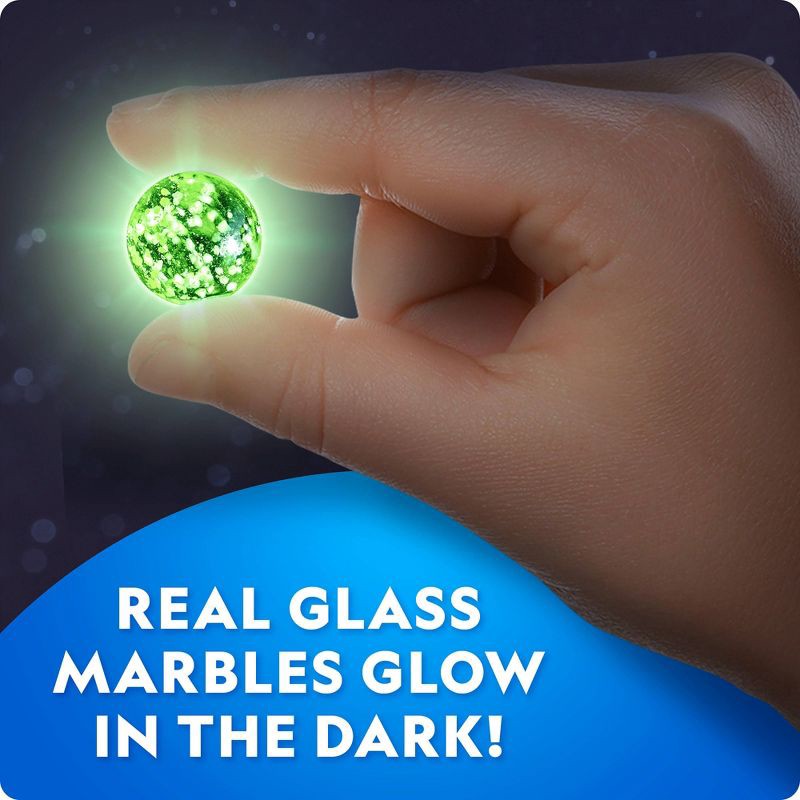 slide 6 of 8, National Geographic Glow in the Dark Marble Run - 50pc: Educational Focus on Creative Thinking & Engineering, Grades 2-11, 50 ct