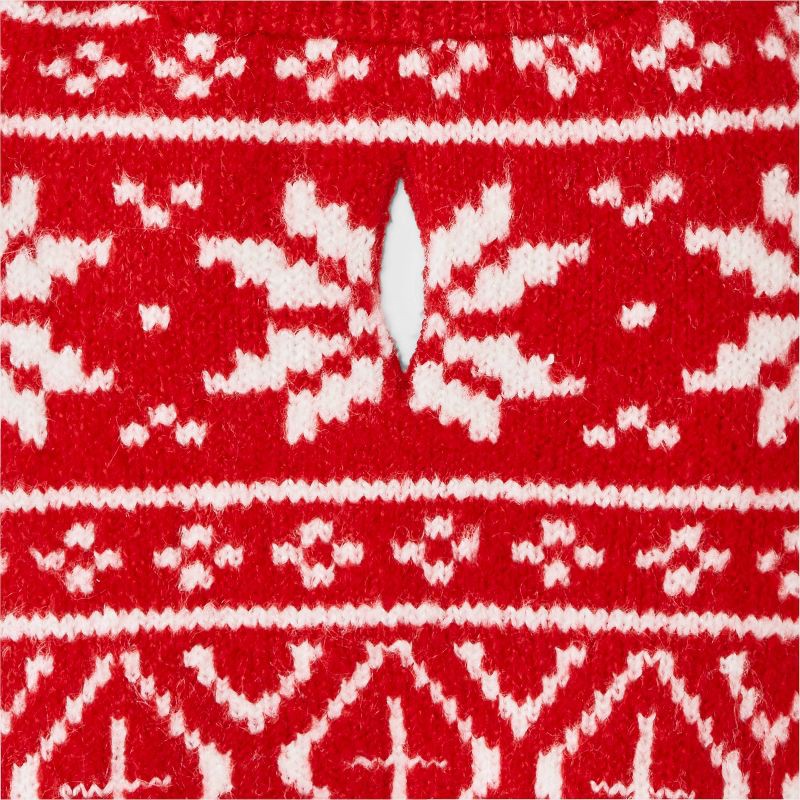 slide 4 of 6, Fair Isle Dog and Cat Sweater - Boots & Barkley™ Red XS, 1 ct