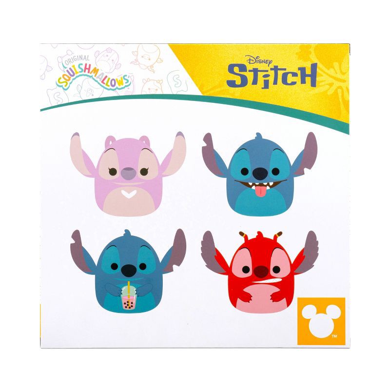 slide 4 of 4, Squishmallows 5" Box Set Stitch Boba Stitch Tongue Out Leroy Angel Little Plush, 1 ct