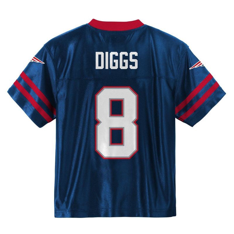 slide 3 of 3, NFL New England Patriots Toddler Boys' Short Sleeve Jersey - 4T, 1 ct
