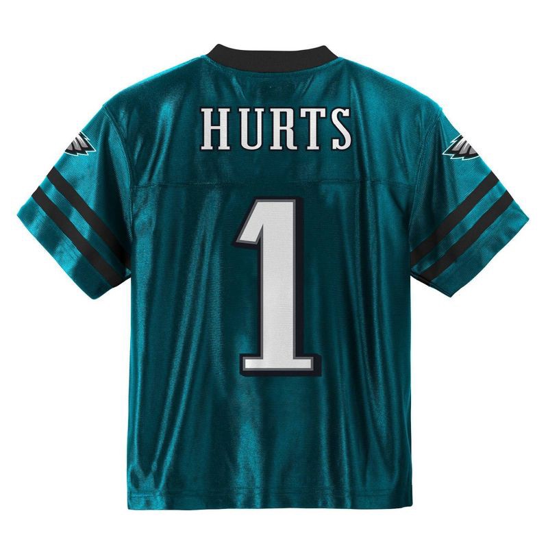 slide 3 of 3, NFL Philadelphia Eagles Jalen Hurts Toddler Boys' Short Sleeve Jersey - 2T, 1 ct