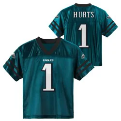 NFL Philadelphia Eagles Jalen Hurts Toddler Boys' Short Sleeve Jersey - 4T