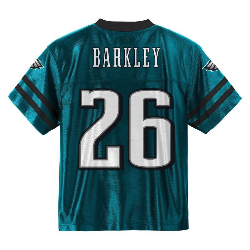 slide 3 of 3, NFL Philadelphia Eagles Saquon Barkley Toddler Boys' Short Sleeve Jersey - 3T, 1 ct