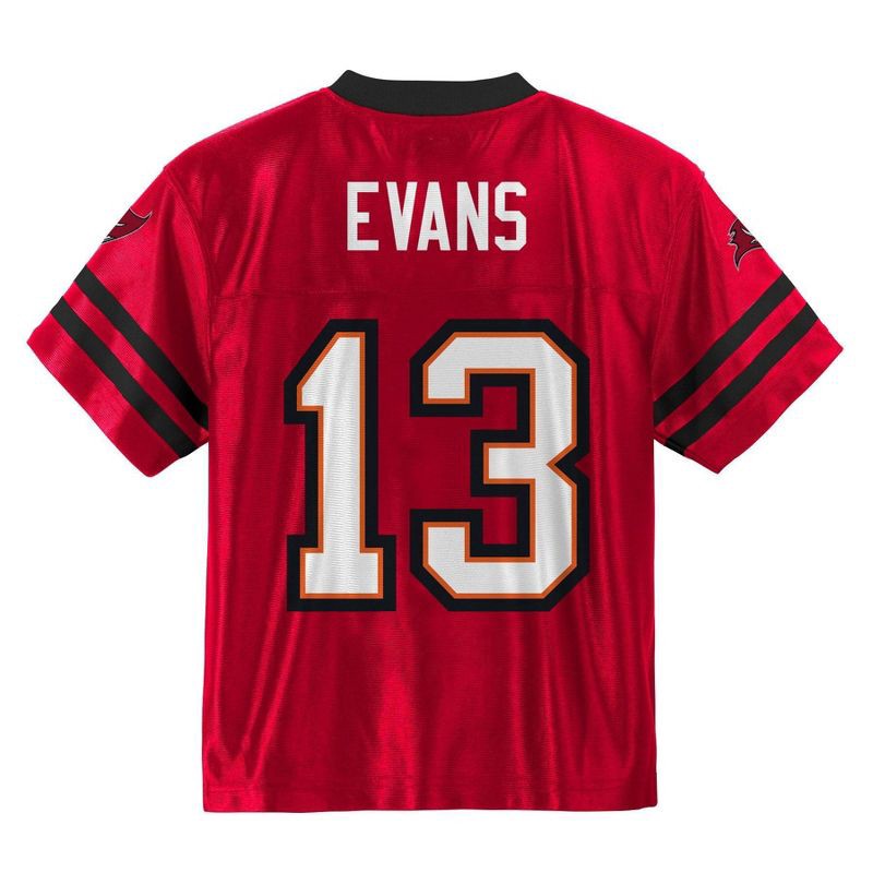 slide 3 of 3, NFL Tampa Bay Buccaneers Mike Evans Toddler Boys' Short Sleeve Jersey - 2T, 1 ct