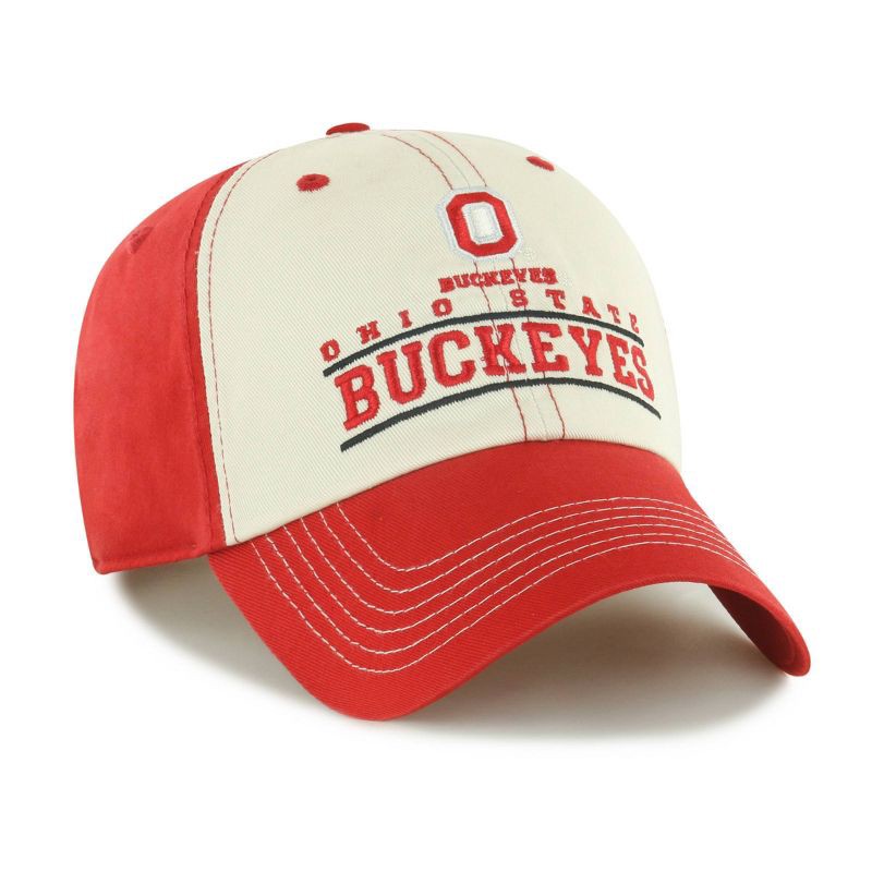 slide 2 of 3, NCAA Ohio State Buckeyes Stacked Hat, 1 ct