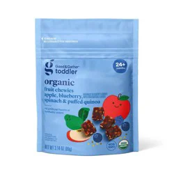 Organic Fruit & Veggie Bites - Blueberry Spinach Quinoa - 3.14oz - Good & Gather™