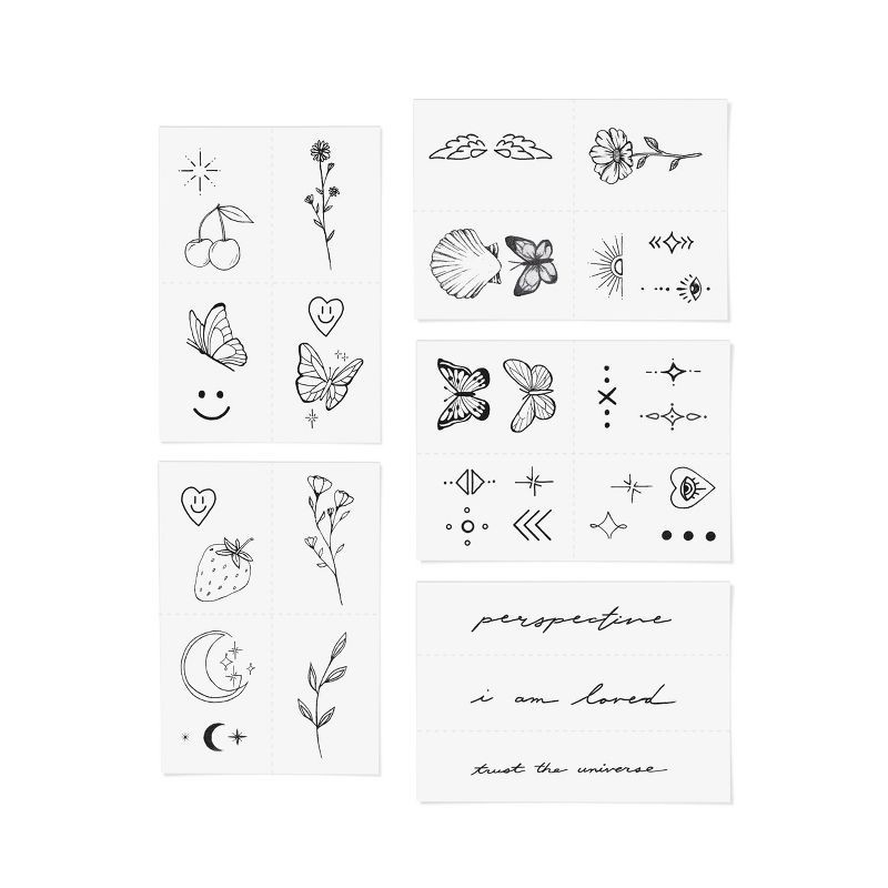 slide 9 of 14, INKED By Dani Deluxe Gift Set Temporary Tattoo Gift Set - 2Pk, 2 ct
