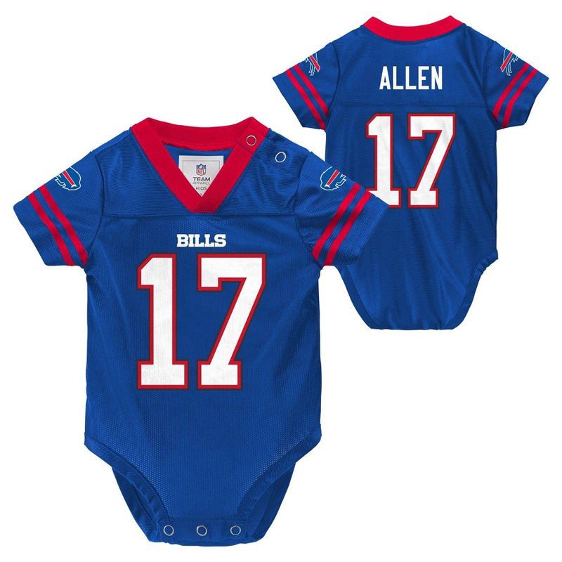 slide 1 of 3, NFL Buffalo Bills Josh Allen Boys' Bodysuit - 3-6M, 1 ct