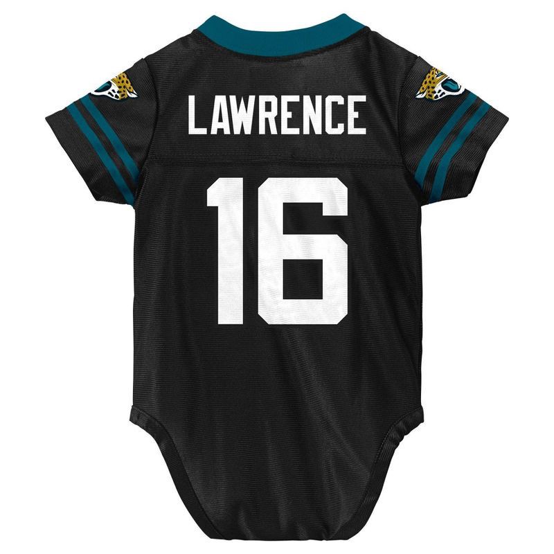slide 3 of 3, NFL Jacksonville Jaguars Trevor Lawrence Boys' Bodysuit - 12M, 1 ct