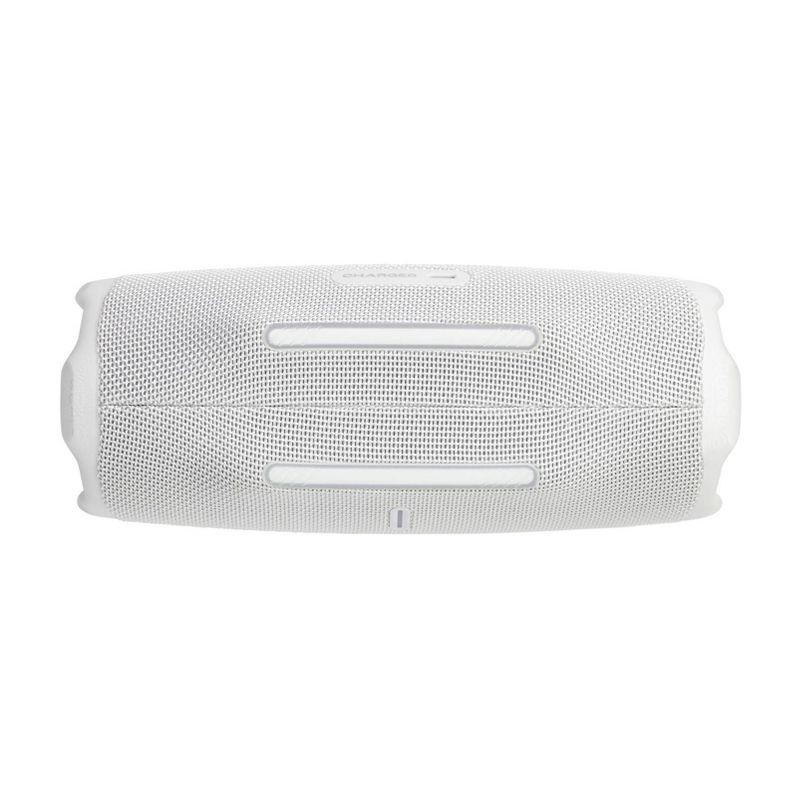 slide 7 of 8, JBL Charge 6 Portable Speaker - White: Bluetooth, IP68, USB-C, 28H Battery, 1 ct