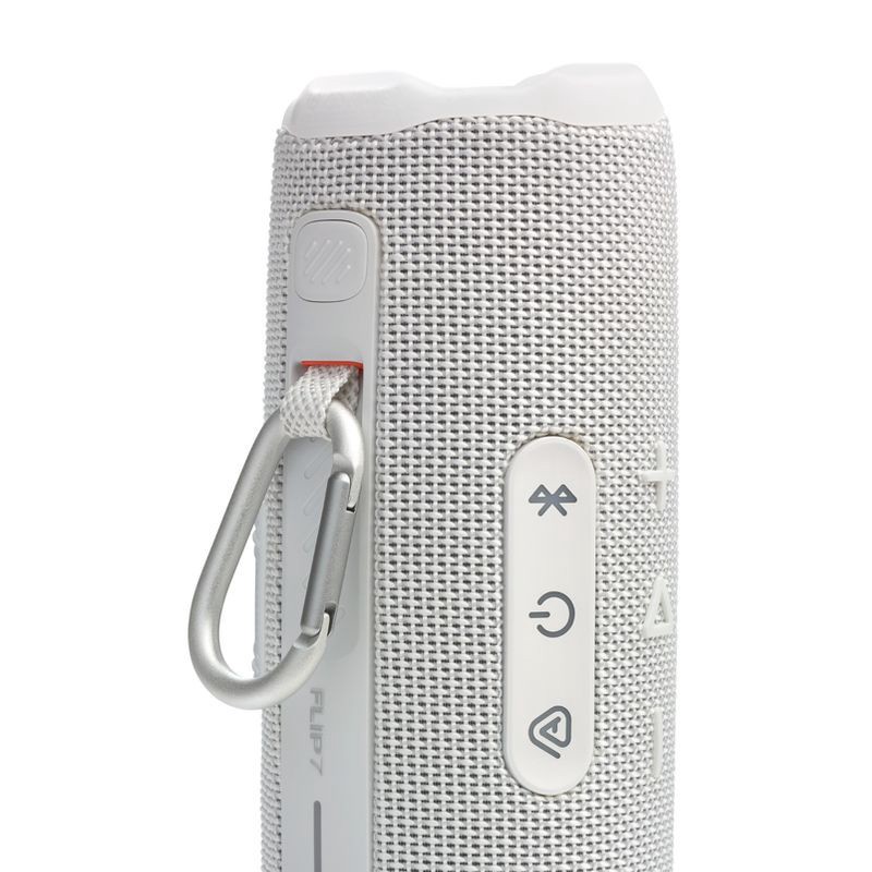 slide 9 of 20, JBL Portable Flip 7 Speaker - White, 1 ct