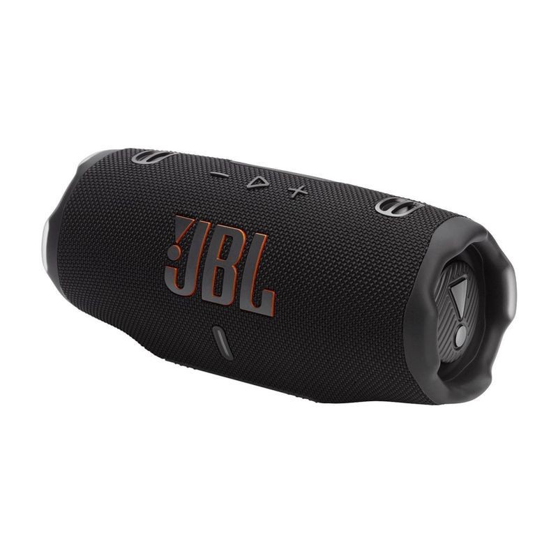 slide 4 of 8, JBL Charge 6 Portable Speaker - Black: USB-C, Bluetooth, IP68, 28-Hour Charge Life, 1 ct