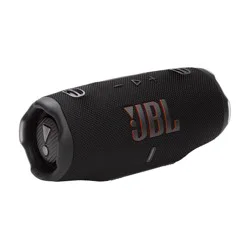 JBL Charge 6 Portable Speaker - Black: USB-C, Bluetooth, IP68, 28-Hour Charge Life