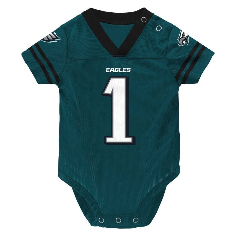 slide 2 of 3, NFL Philadelphia Eagles Jalen Hurts Boys' Bodysuit - 3-6M, 1 ct