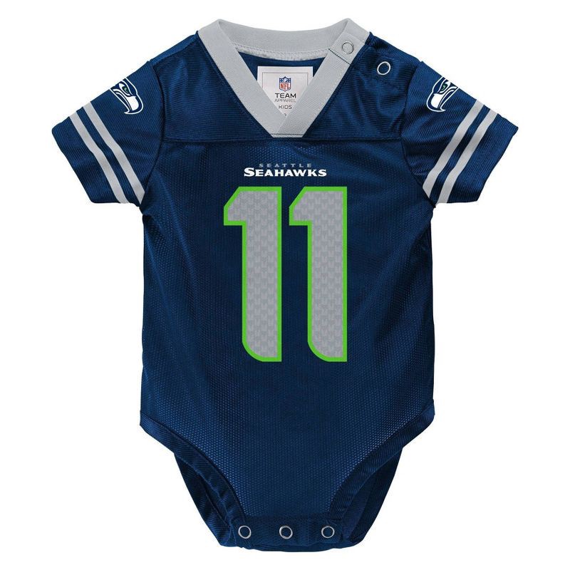 slide 2 of 3, NFL Seattle Seahawks Jaxon Smith-Njigba Boys' Bodysuit - 18M, 1 ct