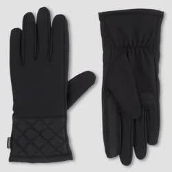 Isotoner Stretch Microsuede Gloves - Black S/M