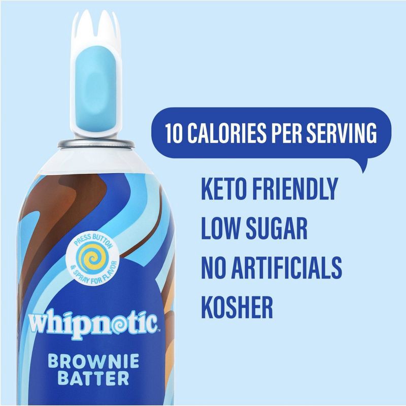 slide 7 of 11, Whipnotic Brownie Batter Light Whipping Cream - 7oz, 7 oz