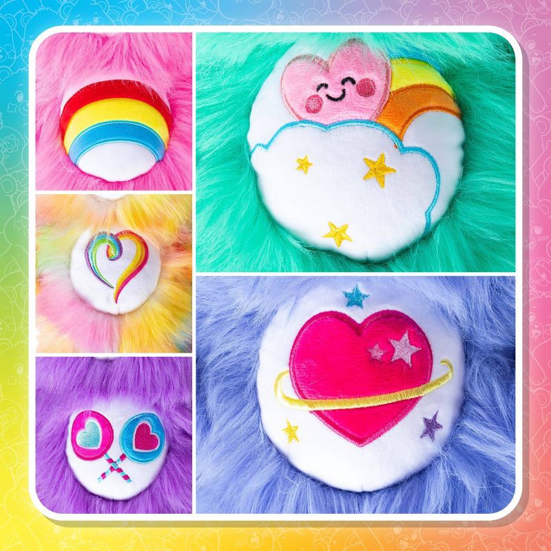slide 3 of 6, Care Bears Medium Size Super Fuzzy Blind Bag Plush, 1 ct