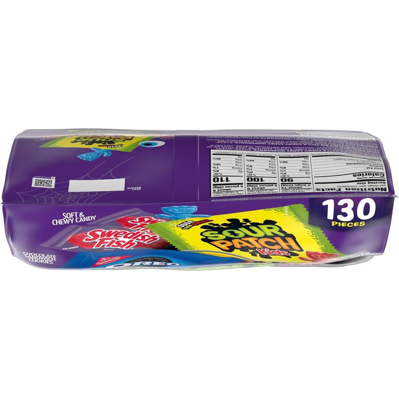 slide 10 of 11, SOUR PATCH KIDS Assorted Halloween Variety Bag Candy - 2.93lbs/130ct, 2.93 lb, 130 ct