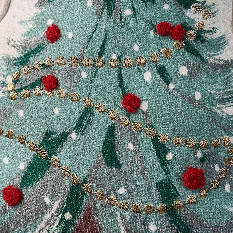 slide 5 of 9, Hallmark Novelty Tree Dec Pillow Green, 1 ct