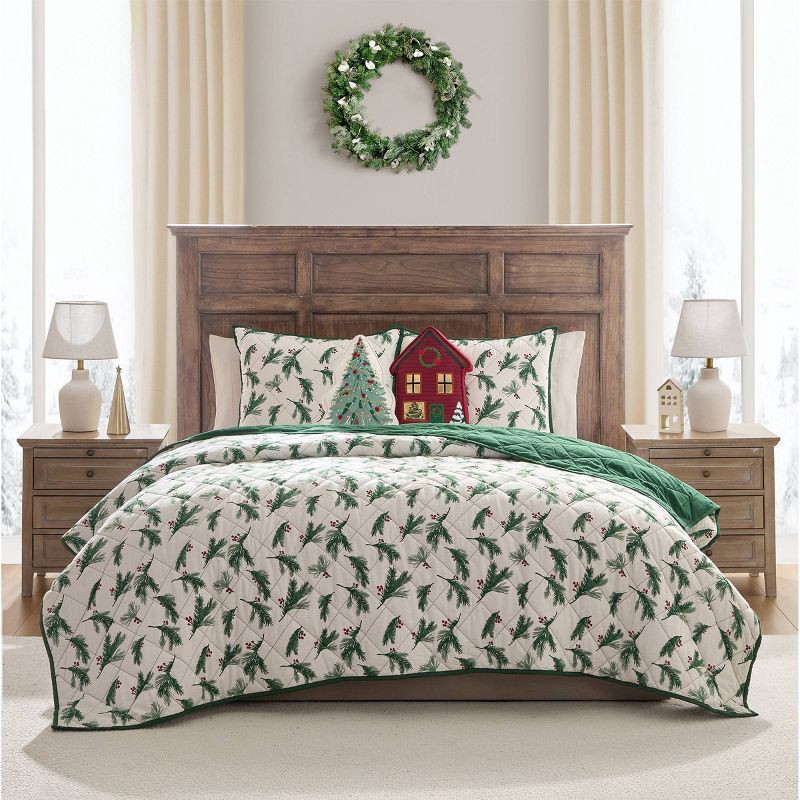 slide 8 of 9, Hallmark Novelty Tree Dec Pillow Green, 1 ct